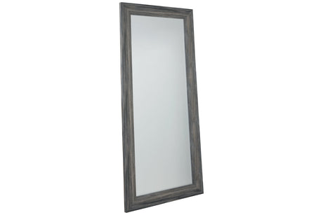 Jacee Antique Gray Floor Mirror