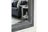 Jacee Antique Gray Floor Mirror