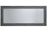 Jacee Antique Gray Floor Mirror