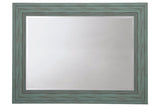 Jacee Antique Teal Accent Mirror