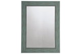 Jacee Antique Teal Accent Mirror