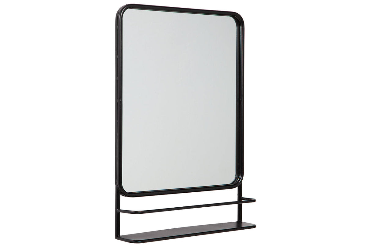 Ebba Black Accent Mirror