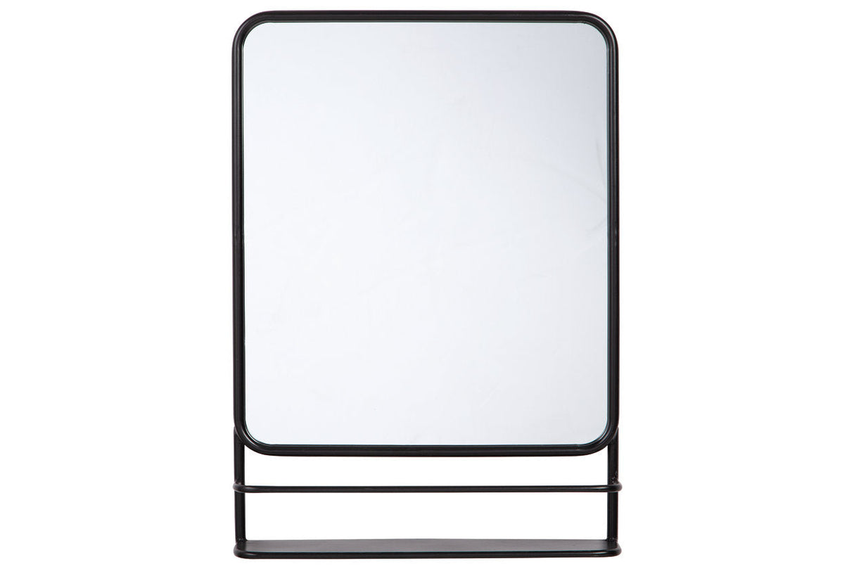 Ebba Black Accent Mirror