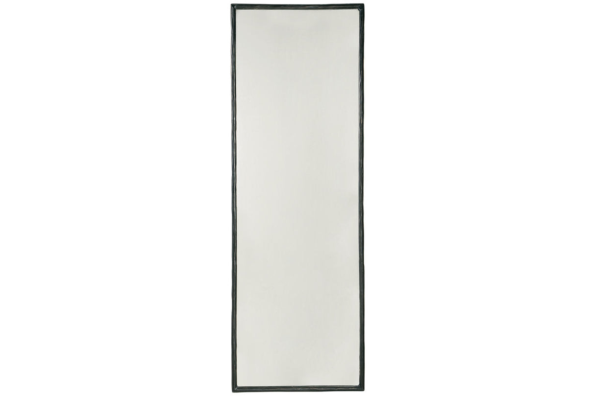 Ryandale Antique Black Floor Mirror