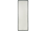 Ryandale Antique Black Floor Mirror