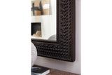 Balintmore Dark Brown Accent Mirror