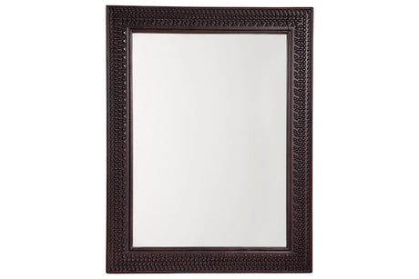 Balintmore Dark Brown Accent Mirror