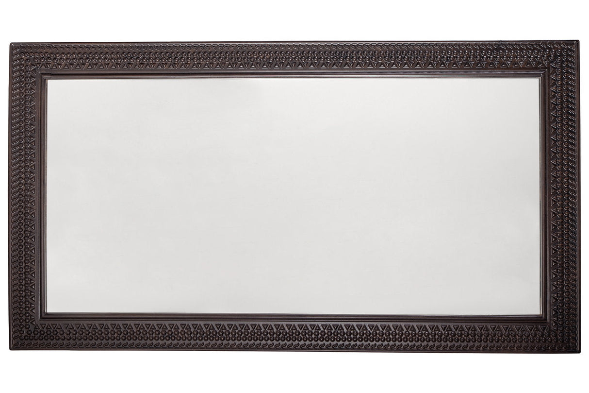 Balintmore Dark Brown Floor Mirror