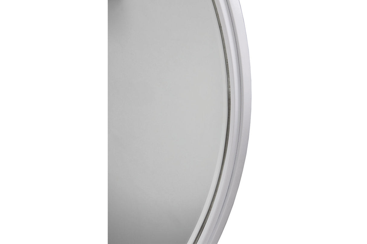 Brocky White Accent Mirror