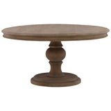 Arturo Dining Table, Light Warm Wash by Dovetail at Eve Furniture