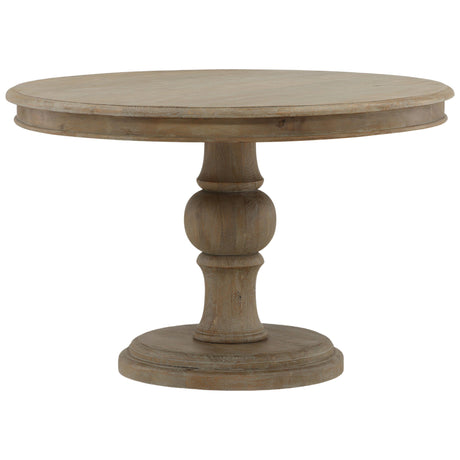 Arturo Dining Table, Light Warm Wash by Dovetail at Eve Furniture