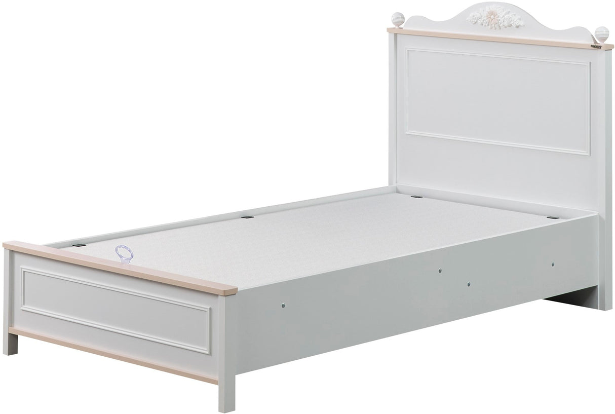 Alya Twin Bed With Headboard by Furnia at Eve Furniture