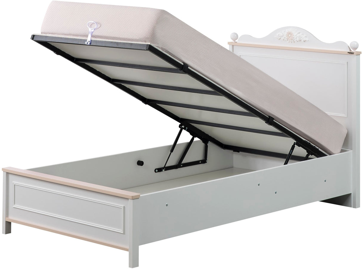 Alya Kids Room Set (Twin Bed & Study Desk & Nightstand) by Furnia at Eve Furniture
