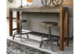 Torjin Brown/Gray Counter Height Dining Table and 2 Barstools