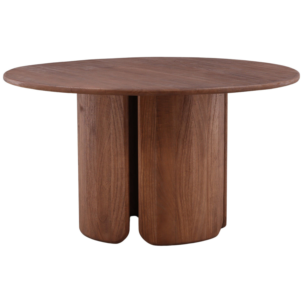 Abelard Dining Table, Brown by Dovetail at Eve Furniture