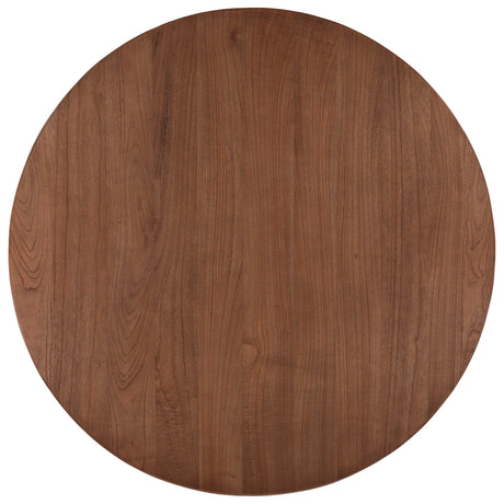 Abelard Dining Table, Brown by Dovetail at Eve Furniture