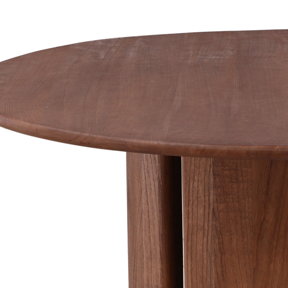 Abelard Dining Table, Brown by Dovetail at Eve Furniture
