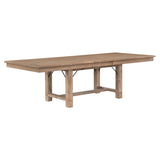 Aberdeen Light Oak Extendable Dining Table by Homelegance at Eve Furniture