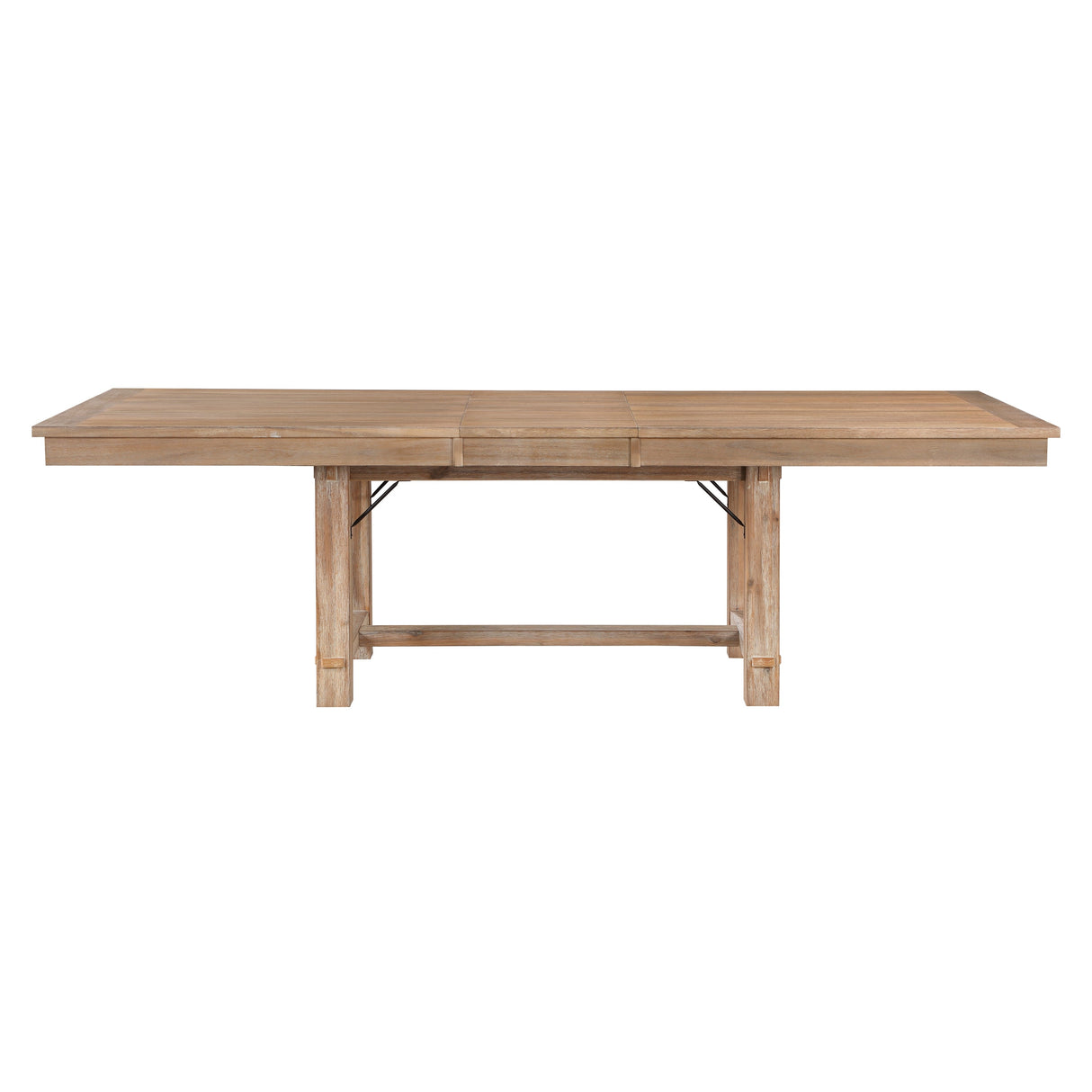 Aberdeen Light Oak Extendable Dining Table by Homelegance at Eve Furniture
