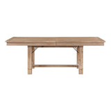 Aberdeen Light Oak Extendable Dining Table by Homelegance at Eve Furniture