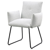 Ackland Light Gray Dining Side Chair, Set of 2 by Coaster at Eve Furniture