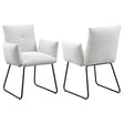 Ackland Light Gray Dining Side Chair, Set of 2 by Coaster at Eve Furniture