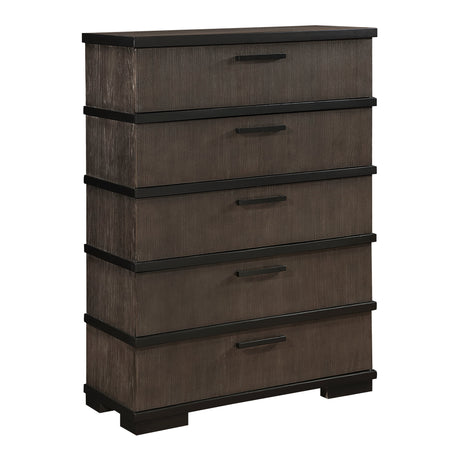 Acworth Brownish Gray Chest by Homelegance at Eve Furniture