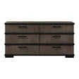 Acworth Brownish Gray Dresser by Homelegance at Eve Furniture
