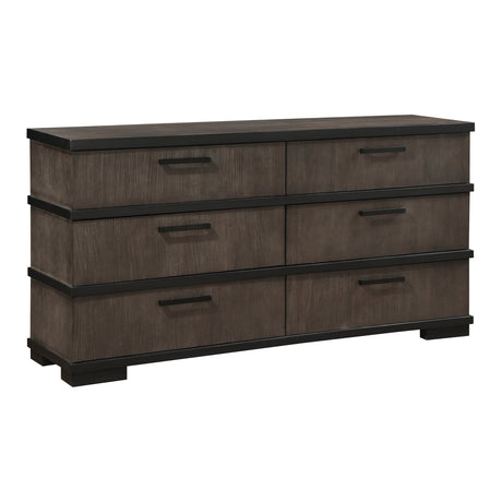 Acworth Brownish Gray Dresser by Homelegance at Eve Furniture