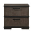 Acworth Brownish Gray Nightstand by Homelegance at Eve Furniture