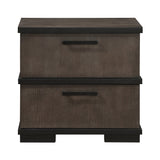 Acworth Brownish Gray Nightstand by Homelegance at Eve Furniture