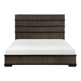 Acworth Brownish Gray Queen Panel Bed by Homelegance at Eve Furniture