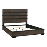 Acworth Brownish Gray Queen Panel Bed by Homelegance at Eve Furniture
