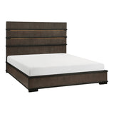 Acworth Brownish Gray Queen Panel Bed by Homelegance at Eve Furniture