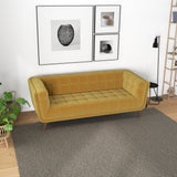 Addison Large Gold Velvet Sofa by Ashcroft Imports at Eve Furniture