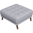 Addison Square Upholstered Ottoman by Ashcroft Imports at Eve Furniture