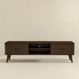 Adrian TV Stand (Walnut) by Ashcroft Imports at Eve Furniture