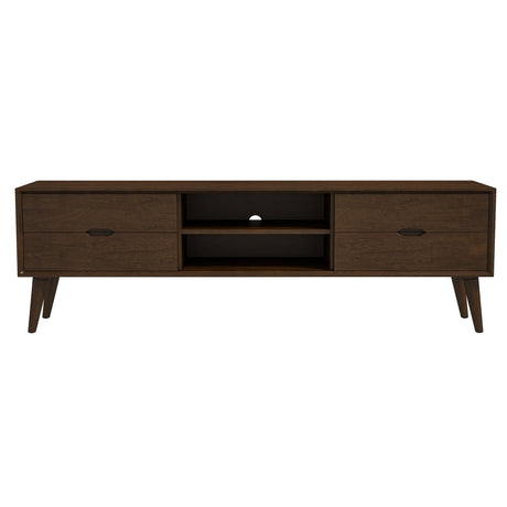 Adrian TV Stand (Walnut) by Ashcroft Imports at Eve Furniture