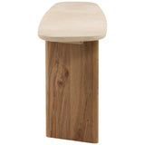 Aelwyn Console Table, Cream by Dovetail at Eve Furniture