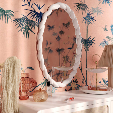Agnes Oval Wall Mirror by TOV Furniture at Eve Furniture
