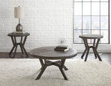 Alamo Round End Table by Steve Silver at Eve Furniture