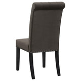 Alana Upholstered Tufted Side Chairs with Nailhead Trim, Set of 2 by Coaster at Eve Furniture