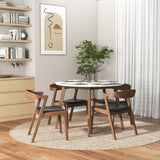 Alina Dining Table (White) by Ashcroft Imports at Eve Furniture