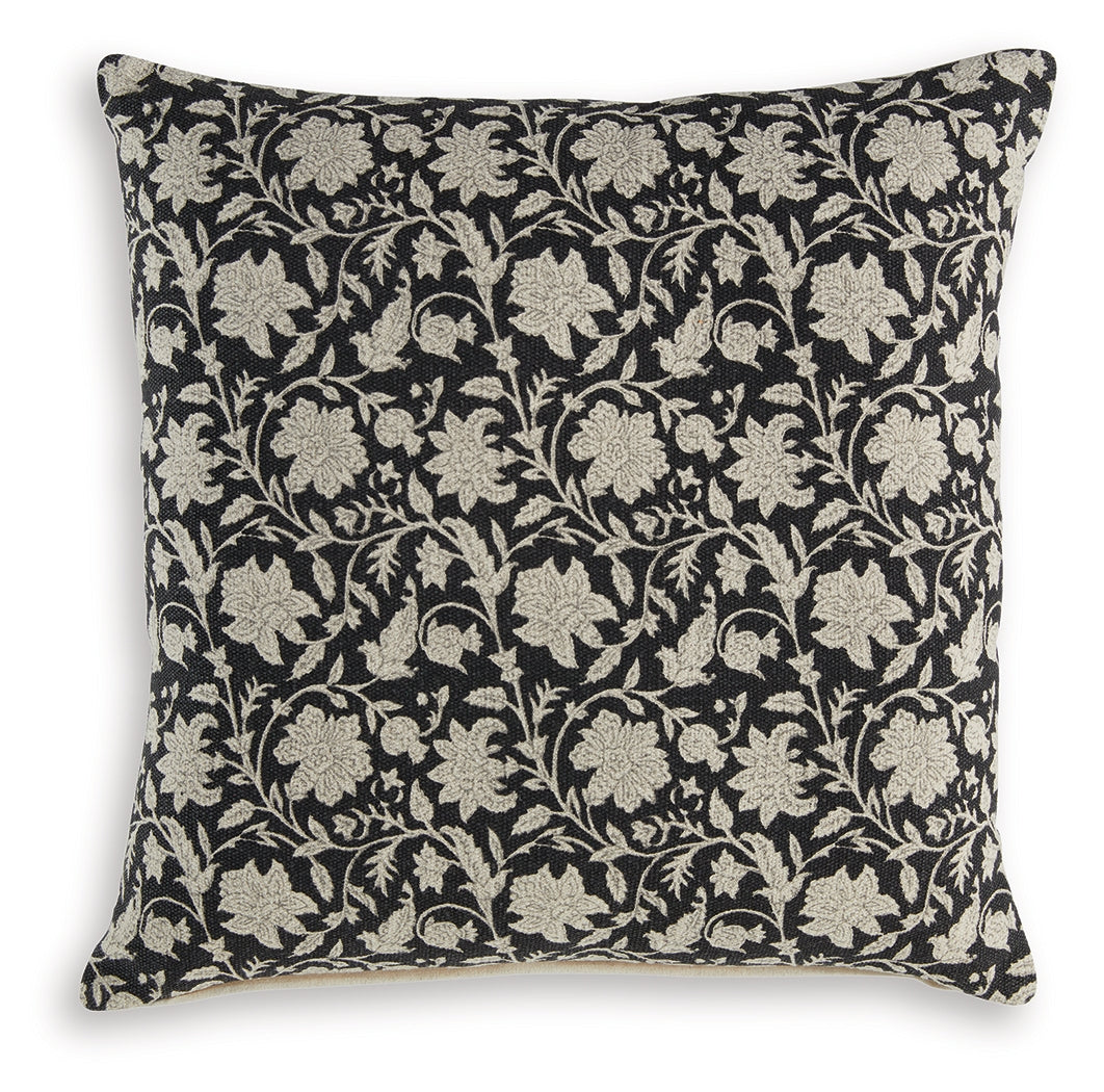 Alanderson Black/Ivory Pillow (Set of 4) by Ashley at Eve Furniture