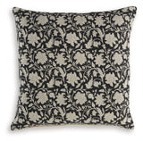 Alanderson Black/Ivory Pillow (Set of 4) by Ashley at Eve Furniture