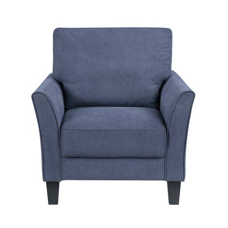 Aliana Blue Chair by Homelegance at Eve Furniture