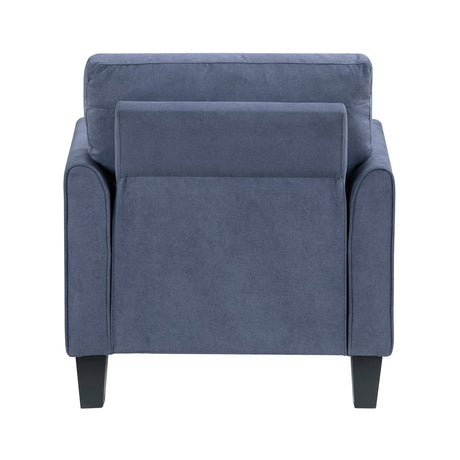 Aliana Blue Chair by Homelegance at Eve Furniture
