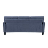 Aliana Blue Sofa by Homelegance at Eve Furniture