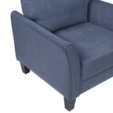 Aliana Blue Sofa by Homelegance at Eve Furniture