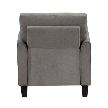 Aliana Chocolate Chair by Homelegance at Eve Furniture